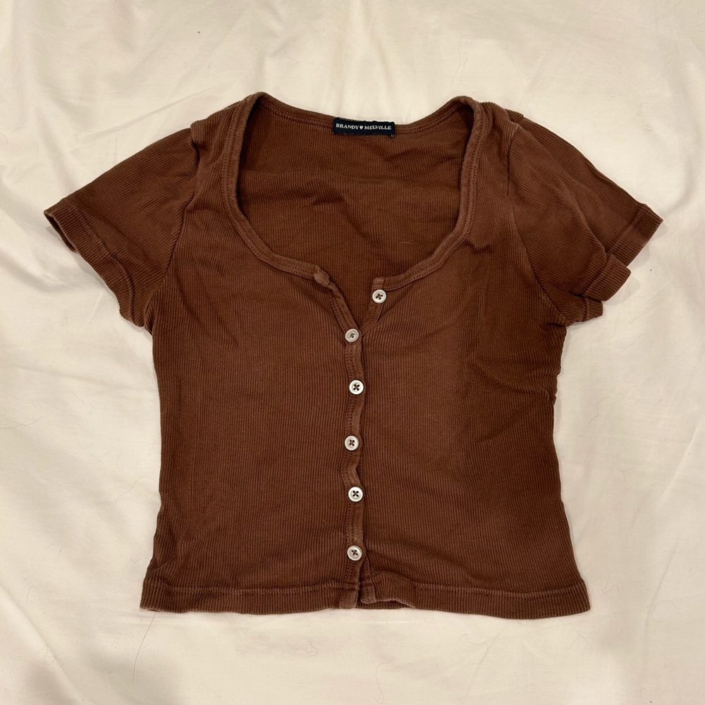 Brown zelly top
